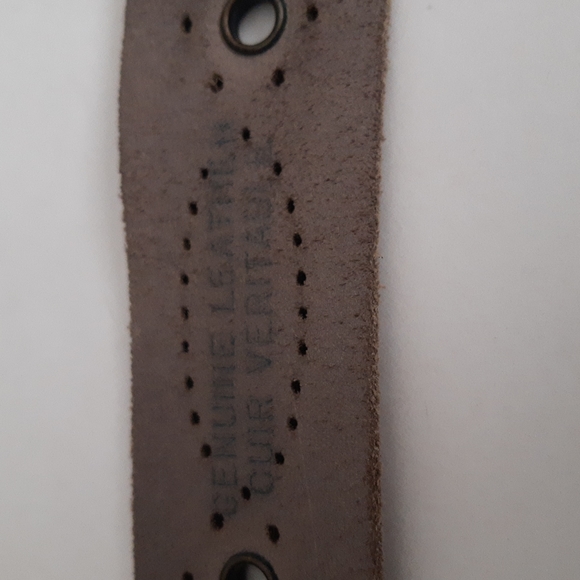 Vintage Genuine Camel Suede Belt - Picture 5 of 6